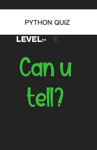 90% Get This Python Quiz Wrong! 😱#pythonSeries1 #coding #code #programming #python easy learn