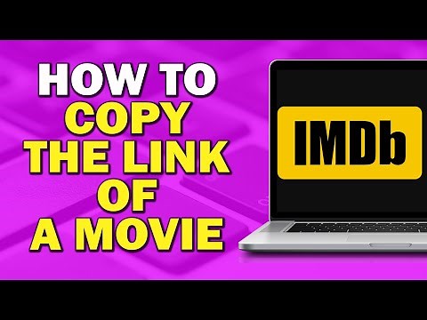 How To Copy The Link of a Movie Or Film on IMDb on PC (Easiest Way)