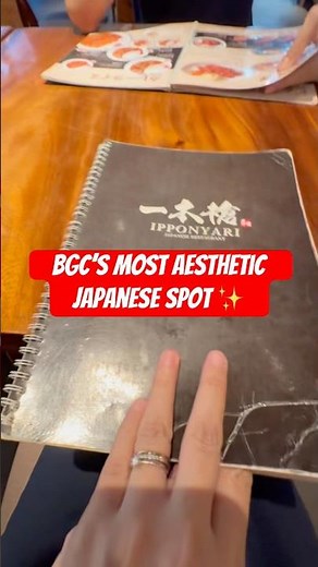 Inside BGC’s coolest Japanese Restaurant | best Japanese restaurant in Manila