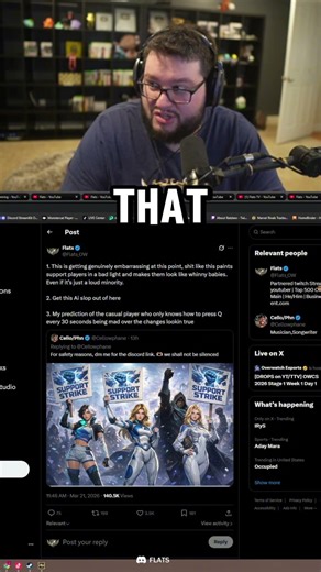 supports have to play better #flats