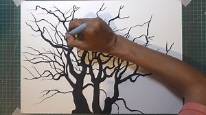 9.7K views · 298 reactions | Old Trees Medium: Black printer ink & water on paper Learn to draw at: veriartcenter.com ... | DRAWING PENCIL | Facebook