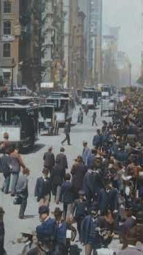 New York City, Early 1900s - Restored Footage