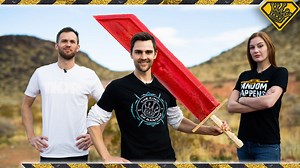 We forged a sword out of 2,000 Jolly Ranchers