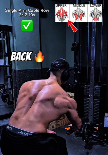 COMPLETE BACK WORKOUT 🚨 here are 5 exercises to target the whole back with these adjustment to do to maximize back ctivatipn 🔥 Save & give a try to this routine🔥 Follow @youssefit__ for more fitness tips ✅