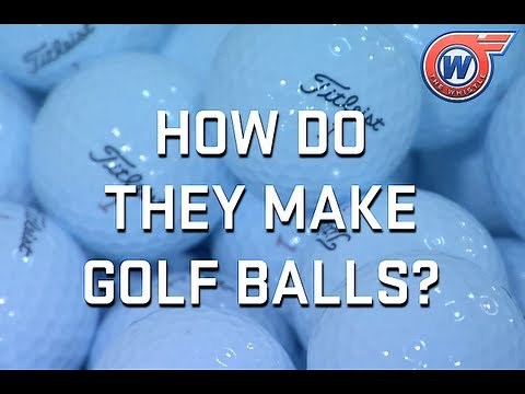 How Do They Make Golf Balls?