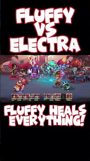 Fluffy vs Electra - NEW HEALER vs TANK! Hero Wars 2026 🐶🛡️
