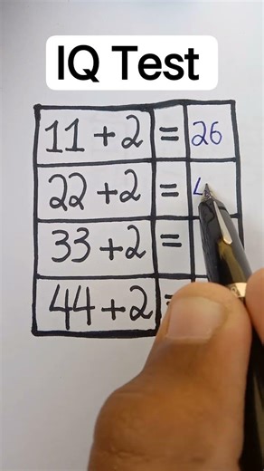 Only Genius Can Break This Mind-blowing IQ test! #mathematica #maths #mathtricks #mathpuzzle