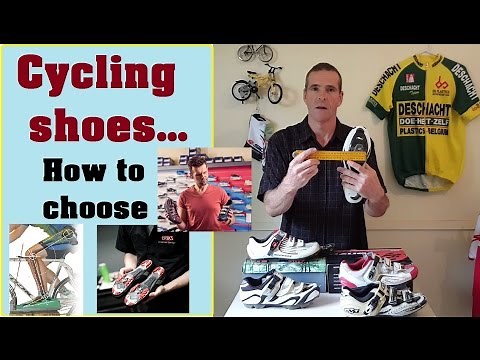 Fitting and sizing your cycling shoes