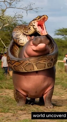 18K views · 109 reactions | Python vs Hippo_ You Won_t Believe This #dangerousanimals #snakeattack #animallovers #snake #hippo | si chato | Facebook