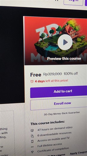 info free course blender master everystep modelling, painting, animation, and lighting buat kalian yang mungkin lagi belajar 3d modeling #IT #selfimprovement #3dmodeling #blender #blender3d
