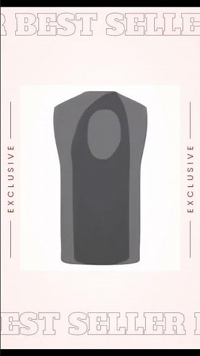 Henbury - Lightweight Sleeveless Cotton Acrylic V Neck Sweater