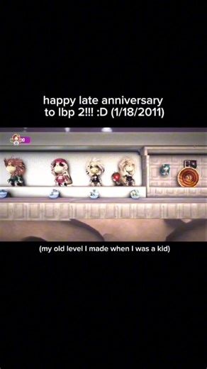 happy lbp2 anniversary #littlebigplanet #littlebigplanet2 #lbp #lbp2 #sackboy #emo #emostyle #alt