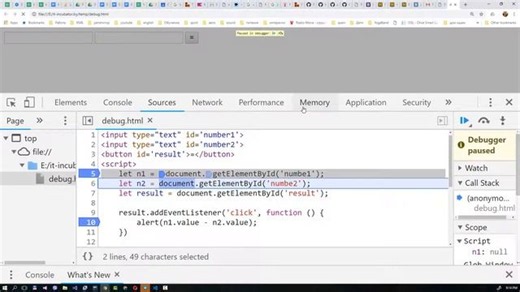 02. JS, Учимся дебажить (debug, отладка)