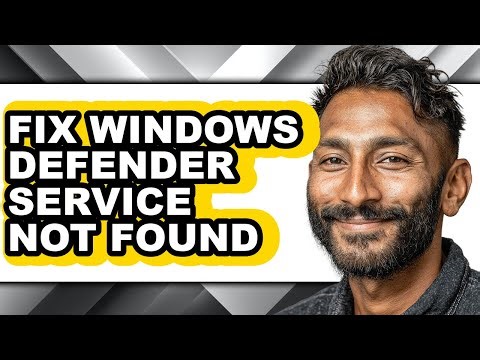 How to Fix Windows Defender Service Not Found (updated)