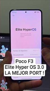 Poco F3 - HYPER OS 3.0 PORT OFICIAL LLEGA ! ELITE ROM ! ES GENIAL ! #customroms
