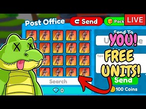 🔴 LIVE | GIVING AWAY FREE UNITS in Toilet Tower Defense Partner Experiments!