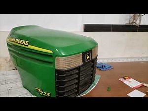 John Deere hood repair hack!