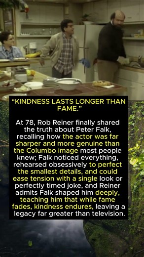 Rob Reiner Reveals Peter Falk’s Legacy: Beyond Columbo