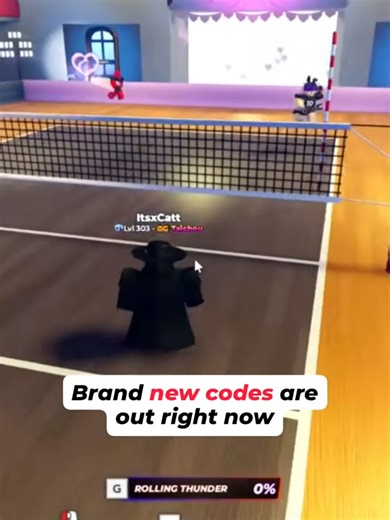 Volleyball legends new codes #volleyballlegends #roblox #codes #fyp #viral