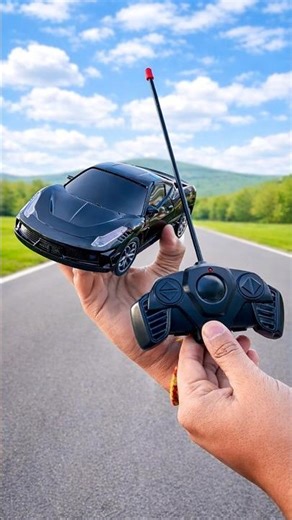 RC Remote Control Black Supercar | Unboxing & Test 🔥