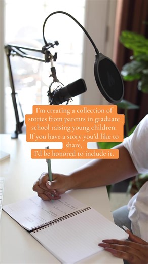 I’m creating a collection of stories from parents who pursued graduate education while raising young children. This isn’t about perfection. It’s about time, sacrifice, resilience, guilt, growth, and choosing to keep going anyway. Stories may be shared anonymously. If this resonates with you, comment PARENT SCHOLAR or send me a DM 🤍 #phd #gradstudent #phdlife #college #momguilt