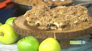 Sour Cream Apple Pie Squares