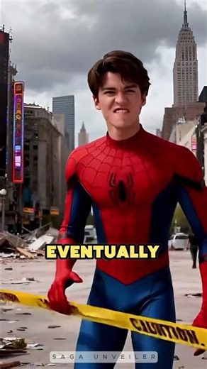 Spider Girl Rescues the City from Monster! 😱