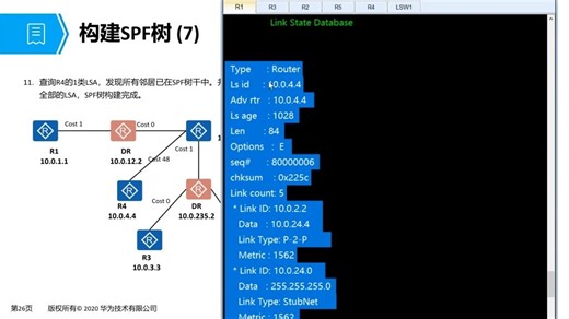 【网络工程师】SPF算法 构建SPF树 生成树配置