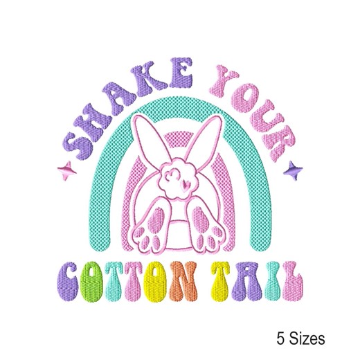 Easter Machine Embroidery Design: Instant Download Embroidery Files (5 Sizes) - Etsy