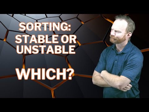 Stable Vs. Unstable Sorting Algorithms: Which to Choose?