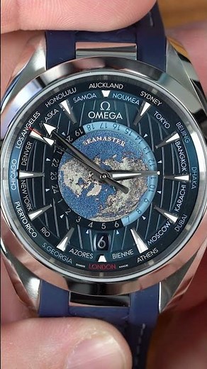 How to set the OMEGA Aqua Terra Worldtimer!