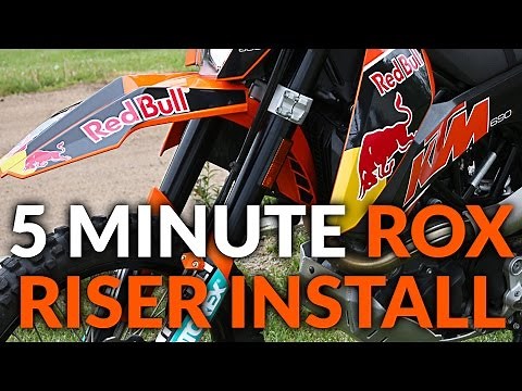 Rox Risers Motorcycle Install - Honda, Yamaha, BMW, KTM, Suzuki, Harley…