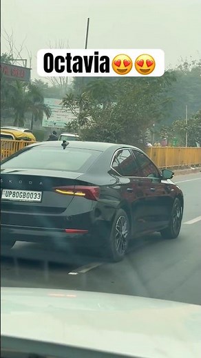 Octavia is a Gem.. What a Look😍#skoda #octavia #thar #mahindra #scorpio #xuv700 #viral #shortvideo