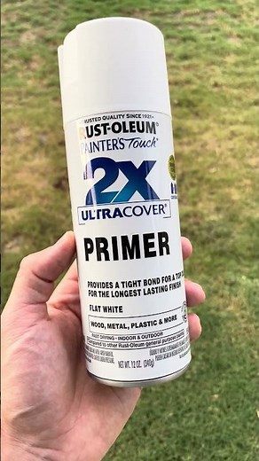 A review of Rustoleum 2X primer