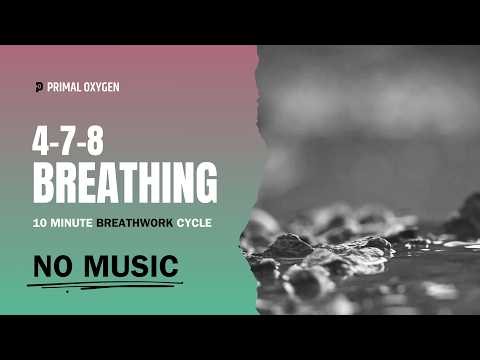 4-7-8 Guided Breathing | Afternoon Reset (NO MUSIC)