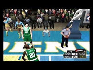 ESPN NBA 2K5 - Boston Celtics vs Denver Nuggets