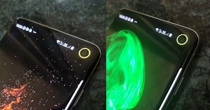 Samsung S10 Energy Ring App brings a Battery Indicator around the Camera