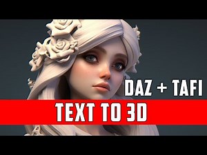 Text-to-3D Transformation: AI Joins Forces with Daz & Tafi