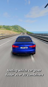 177K views · 3.1K reactions | Part 163 - Testing wich car goes faster over containers #beamngdrive #reels | Shortsbr | Facebook