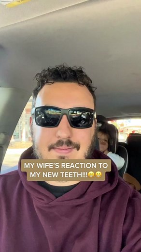 Hilarious Wife Reacts to Husband's New Teeth Makeover!