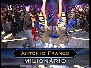 "Who Wants to be a Millionaire" Portugal - winner António Franco - RTP1 2003 [last question 15] Directed by Paulo Rosa