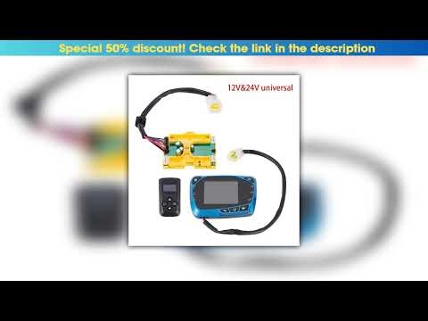 Slide 12V 24V Car Air Parking Heater Monitor Switch Manual Buttons Remote Controller Motherboard Fo