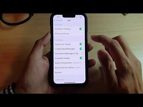 iPhone 13/13 Pro: How to Enable/Disable Mail Organize by Thread