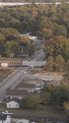 CSX Freight Train #dji #4k #explore #drone #railway #train