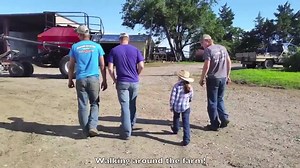 We are big fans of 6 year old presidential expert Macey Hensley, who has gained national attention for her appearances on Ellen DeGeneres. She is also from Kansas and came to a tour of our farm a few years ago. She is a big fan of us too! We decided we'd invite her back to our farm to make a short video about growing up on a farm, barn quilts, kittens, our music videos, and presidential facts! | Peterson Farm Bros