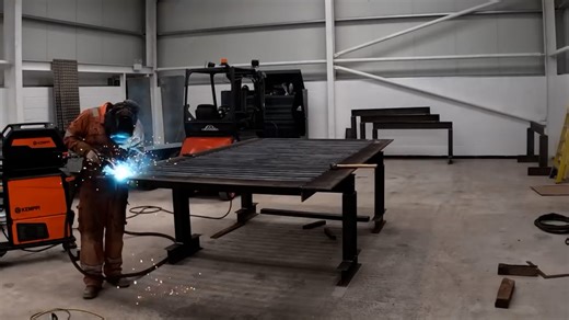 Can we build this steel frame table right?