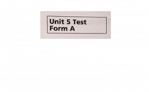 Unit 5 Test A 4th Grade Math Expressions | Educreations