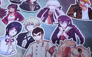 Danganronpa Stickers, Trigger Happy Havoc Class 78th Die Cut Stickers - Etsy