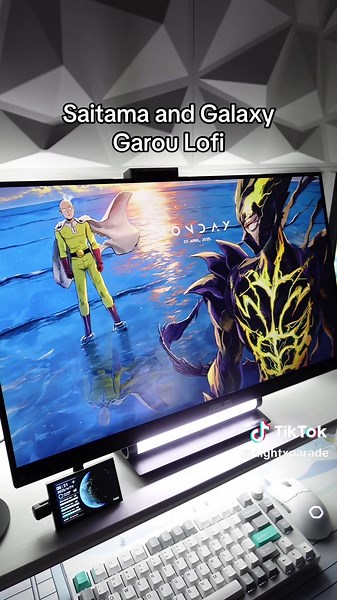 ALL WALLPAPERS 🔗 IN BIO Wallpaper Engine is on Steam. Rainmeter tutorial for the day/date is linked in my bio