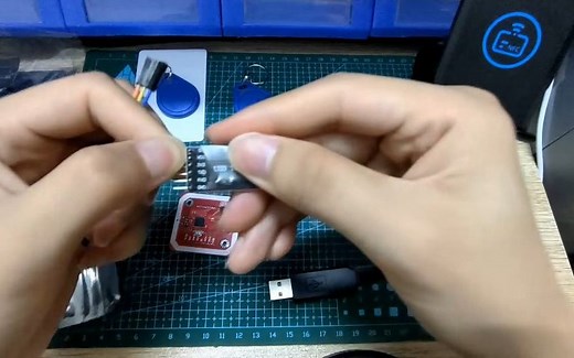 pn532读卡器模块和长线的接线方式